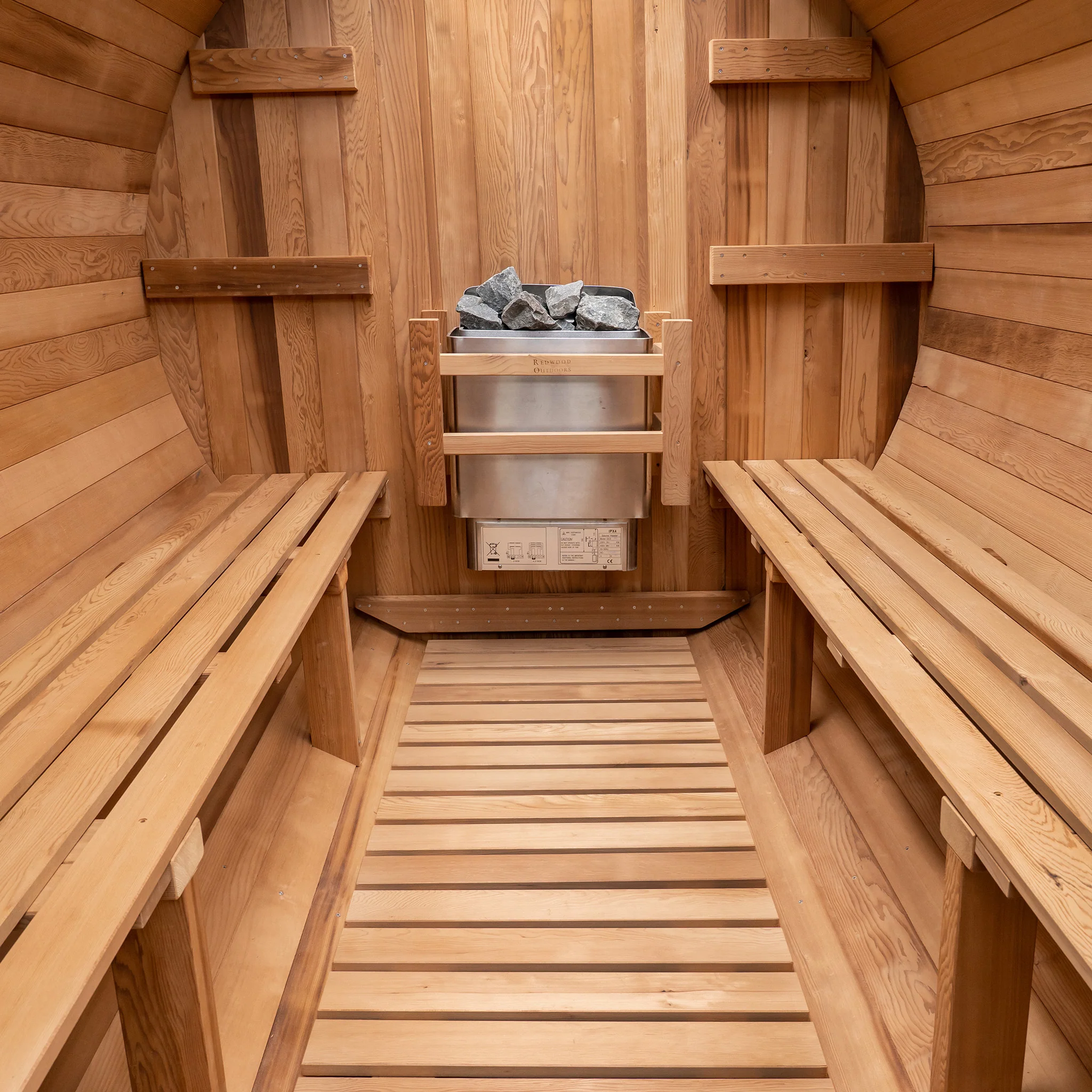Barrel Outdoor Sauna - 8 Person - Image 10
