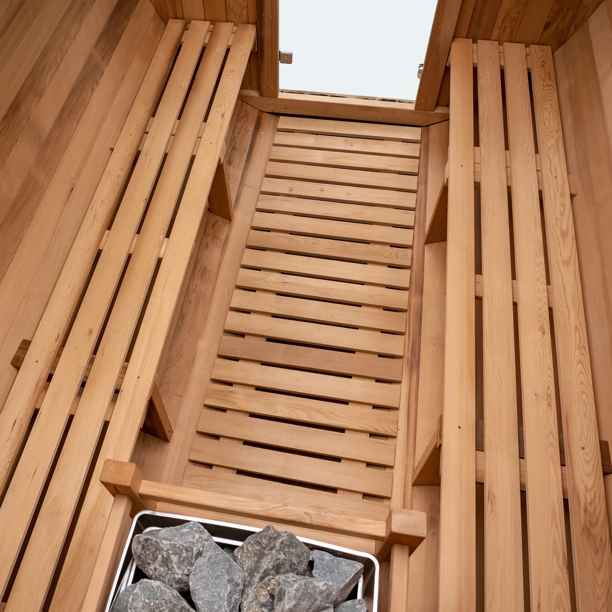 Barrel Outdoor Sauna - 8 Person - Image 9