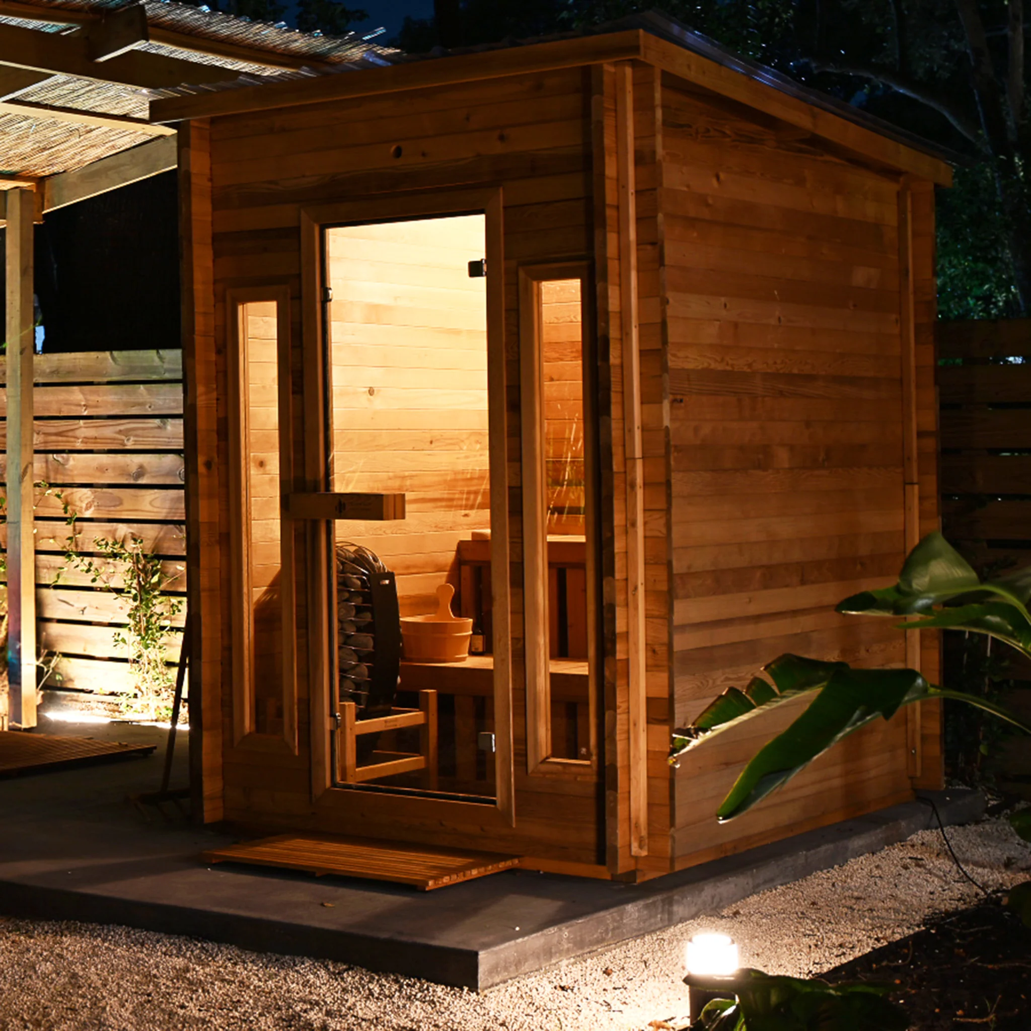 Cabin Outdoor Sauna - 4 Person - Image 3