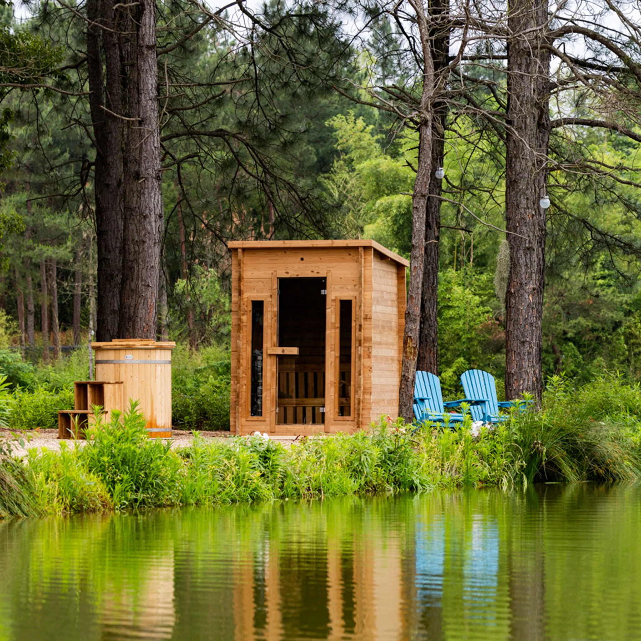 Cabin Outdoor Sauna - 4 Person - Image 4