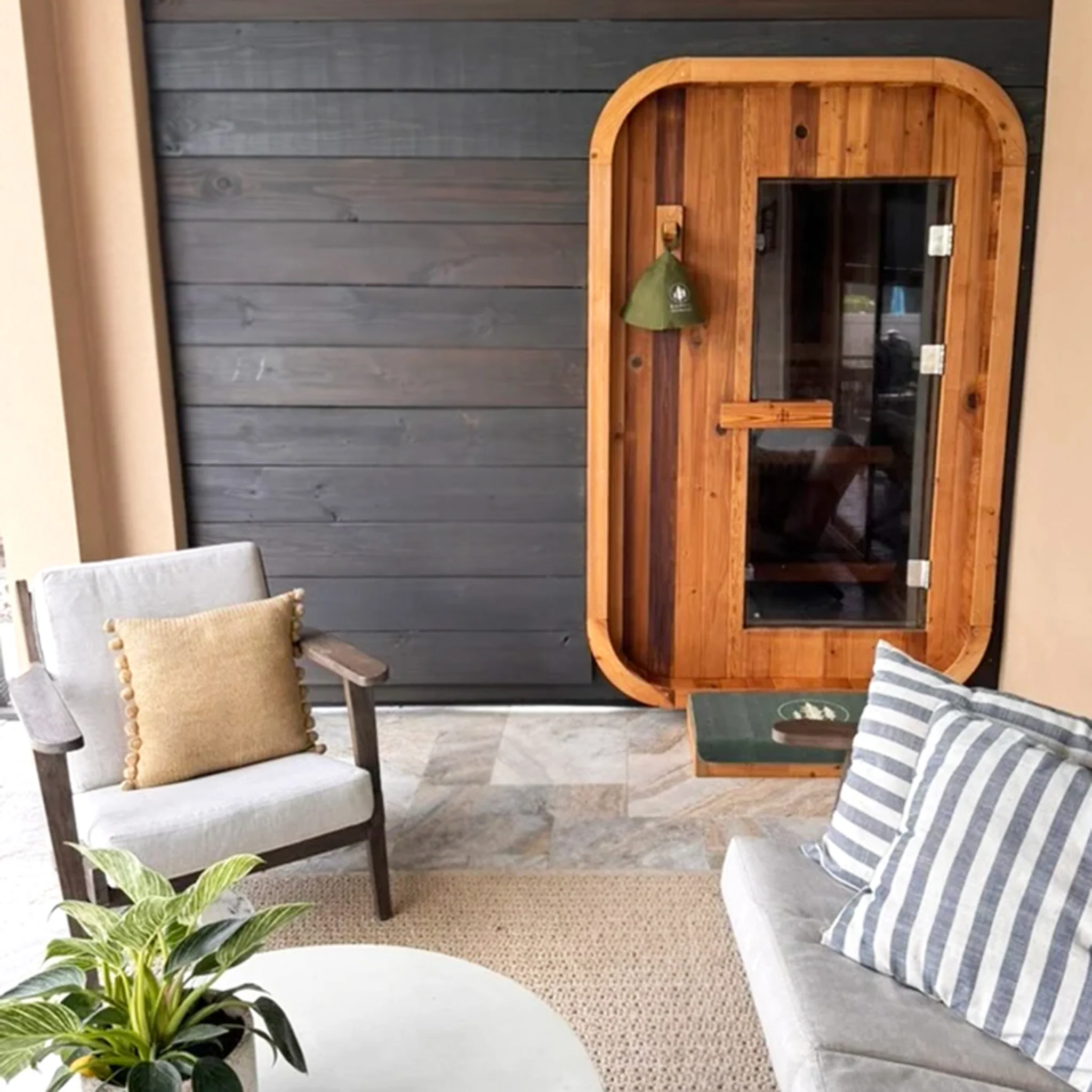 Duo Outdoor Sauna - 2 Person - Image 4