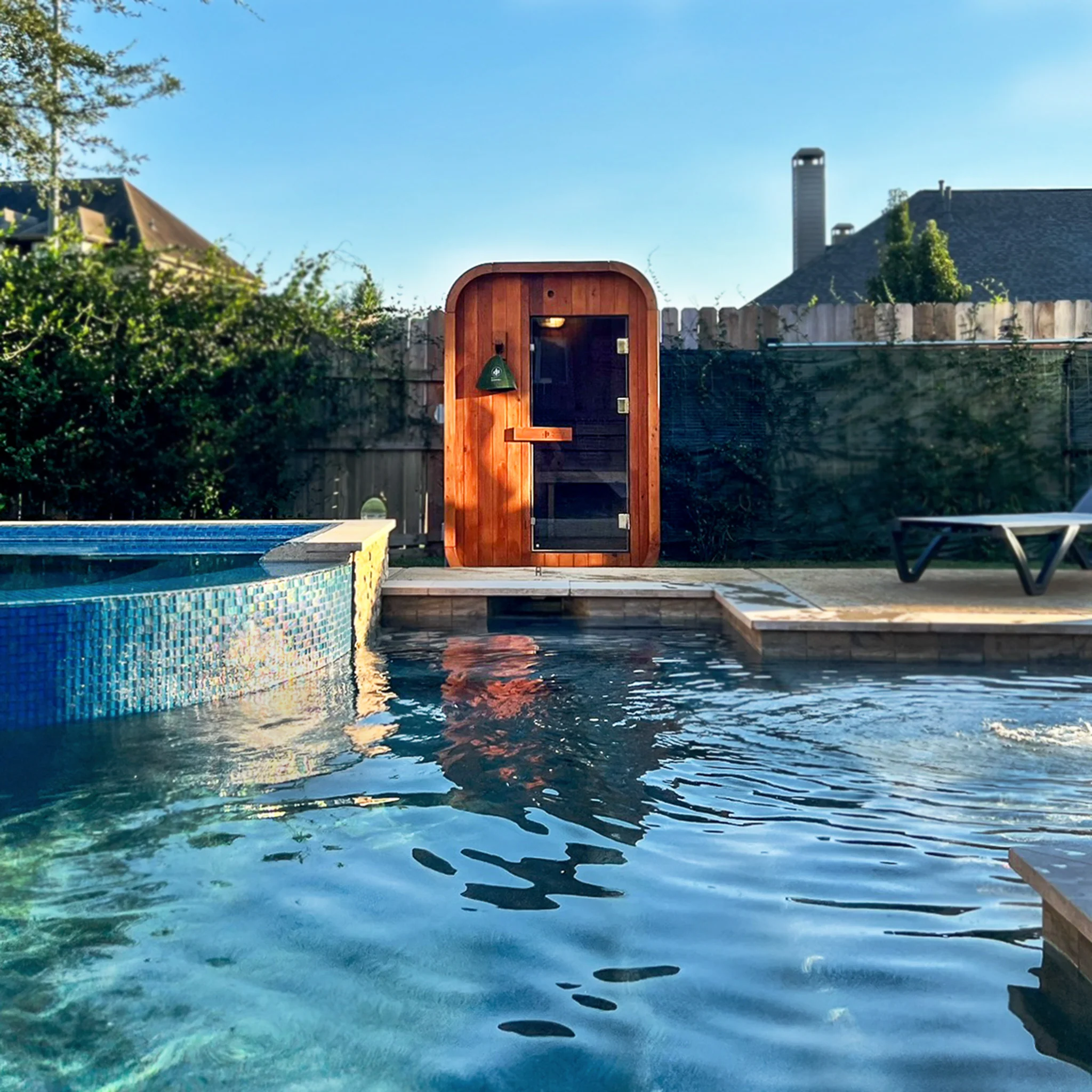 Duo Outdoor Sauna - 2 Person - Image 5