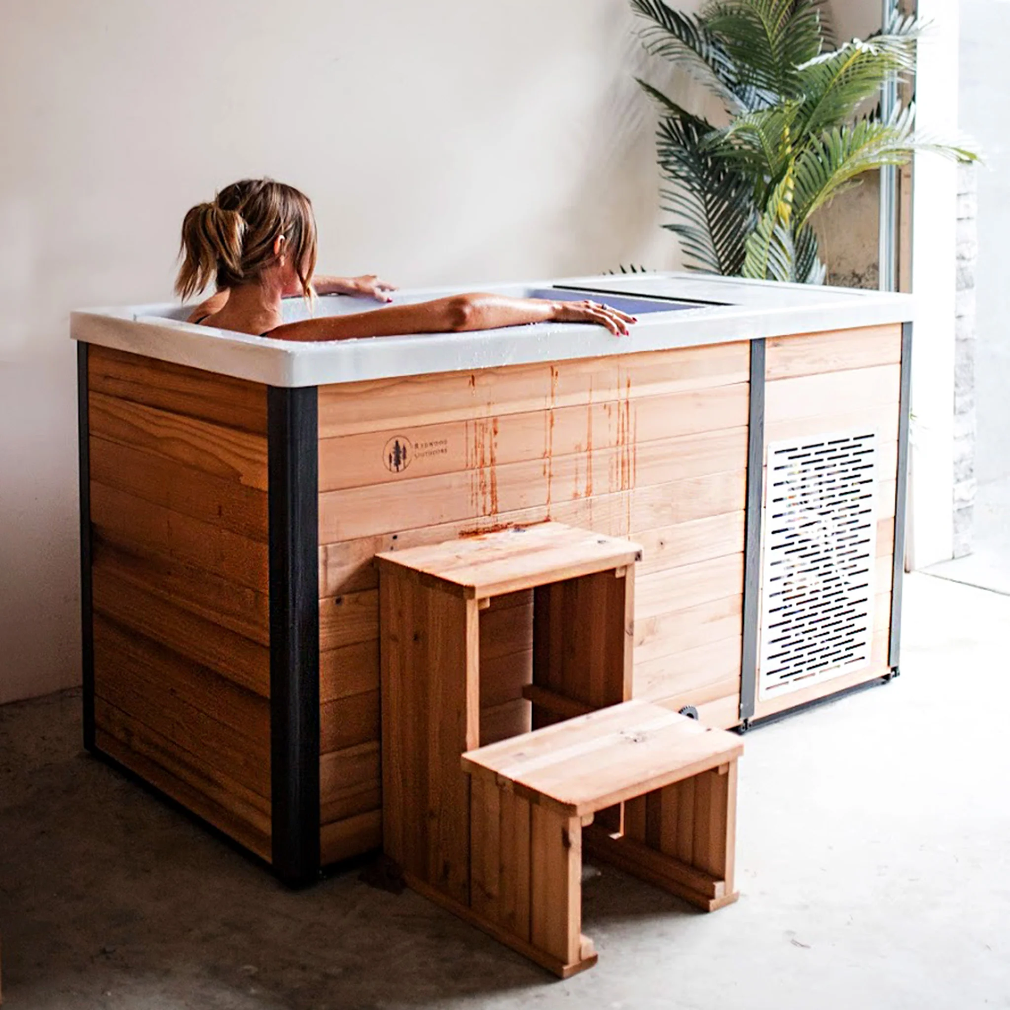 Garden Outdoor Sauna x Denali Cold Plunge - Image 12