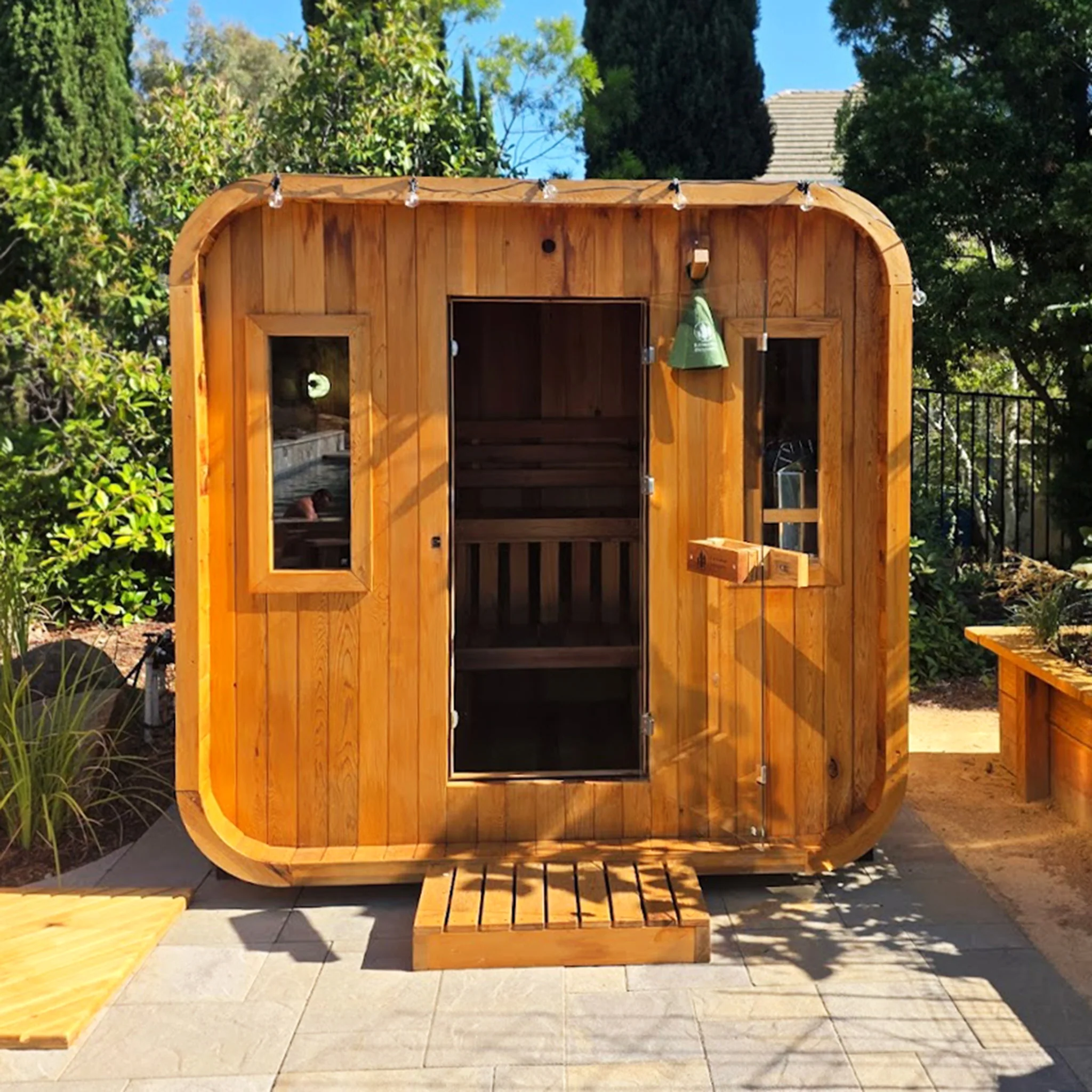 Summit Outdoor Sauna - 6 Person - Image 4